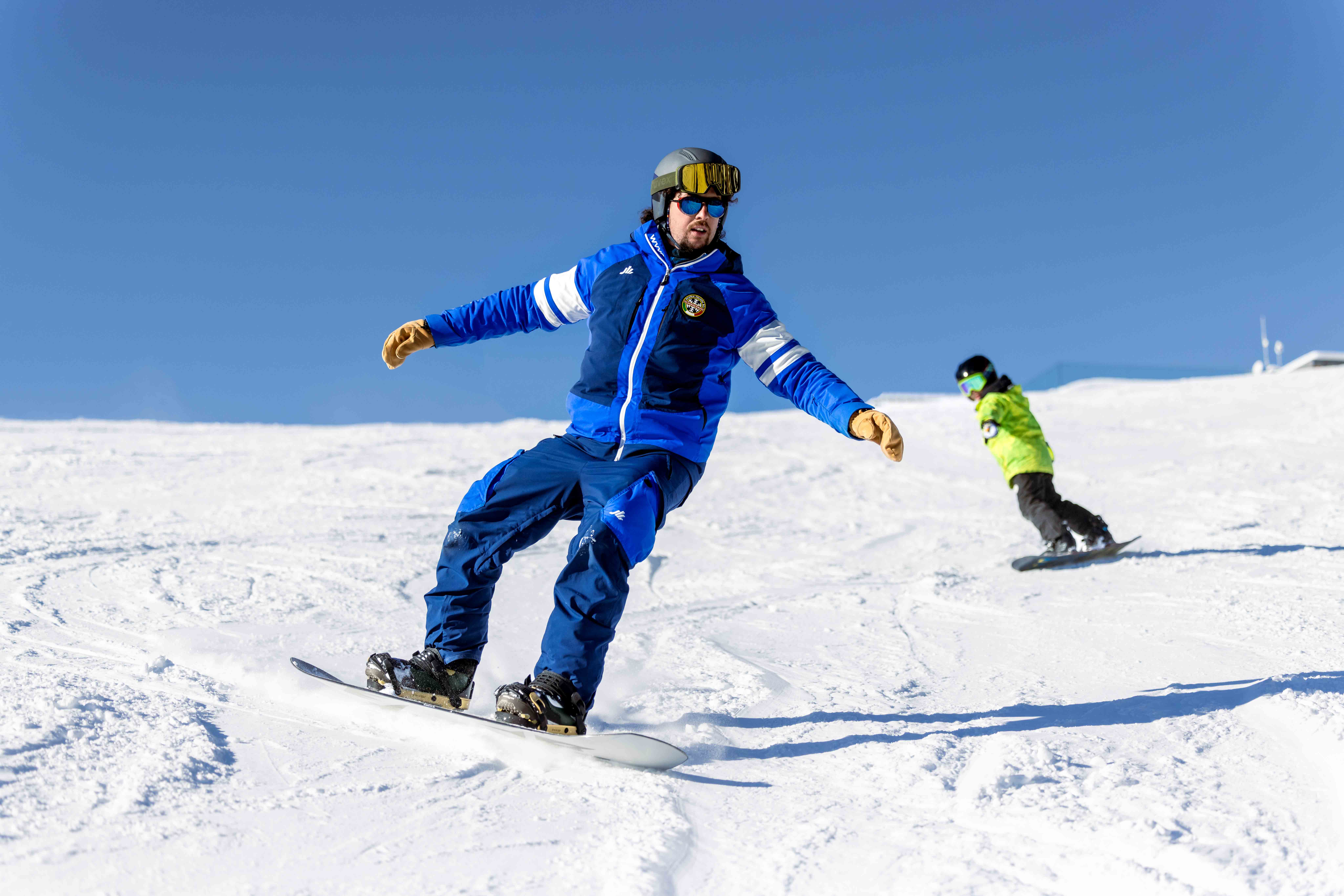 Snowboard group course Dobbiaco